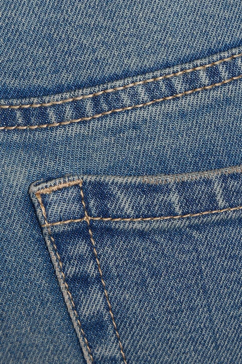 Mid-Rise Bootcut Jeans