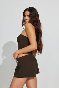 Linen Pull-On Shorts