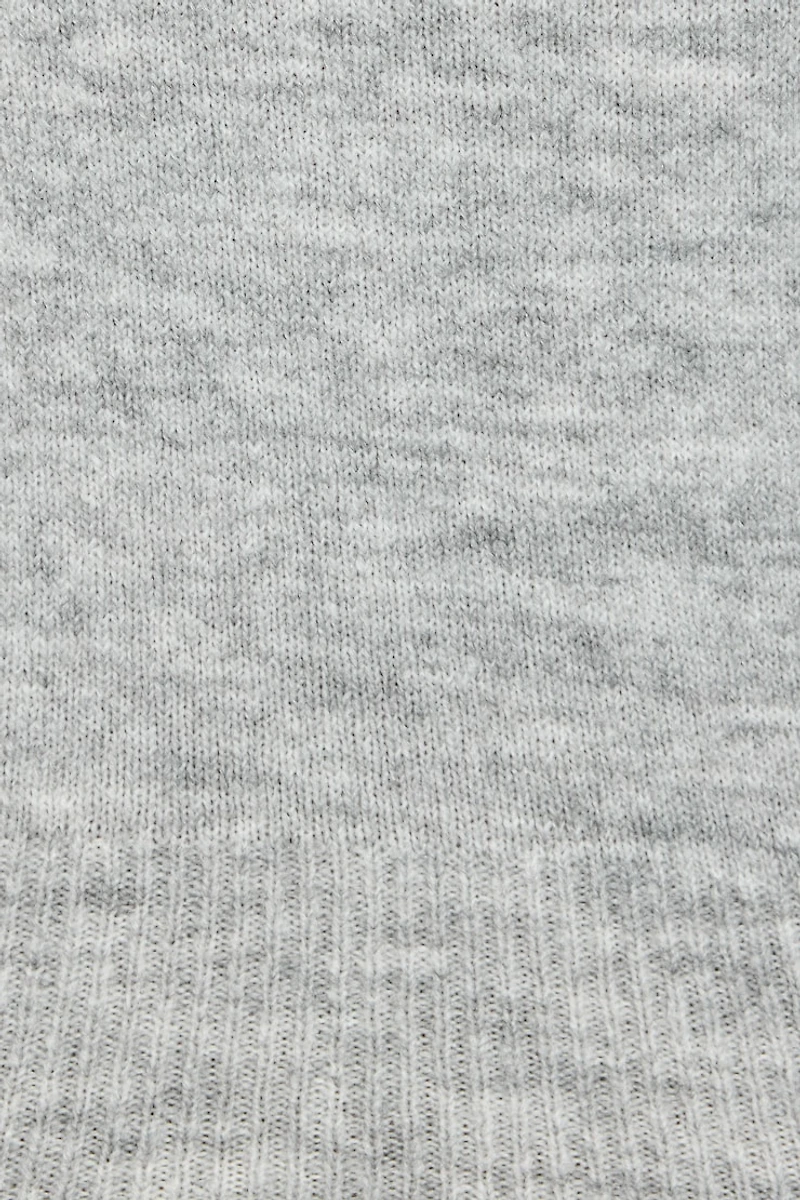 Long Sleeve Spongy Fitted Turtleneck