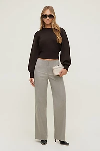 Chandail à manches bouffantes