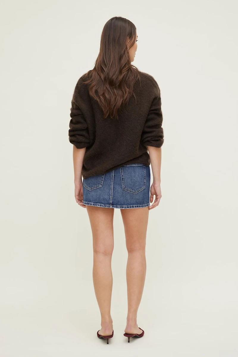 Gia Mini Denim Skort