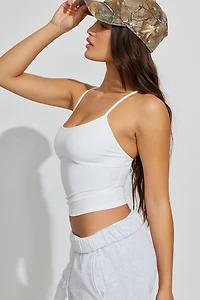 Sleek Underbust Crossback Cami Top