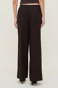 Leo Linen Wide Leg Pants