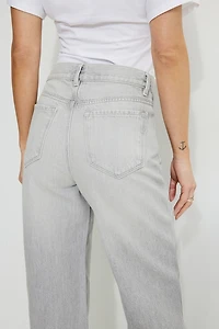 Sydney Mid Rise Baggy Fit Jeans
