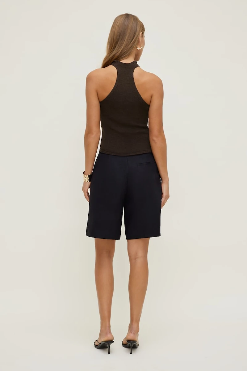 Mock Neck Sweater Tank Top