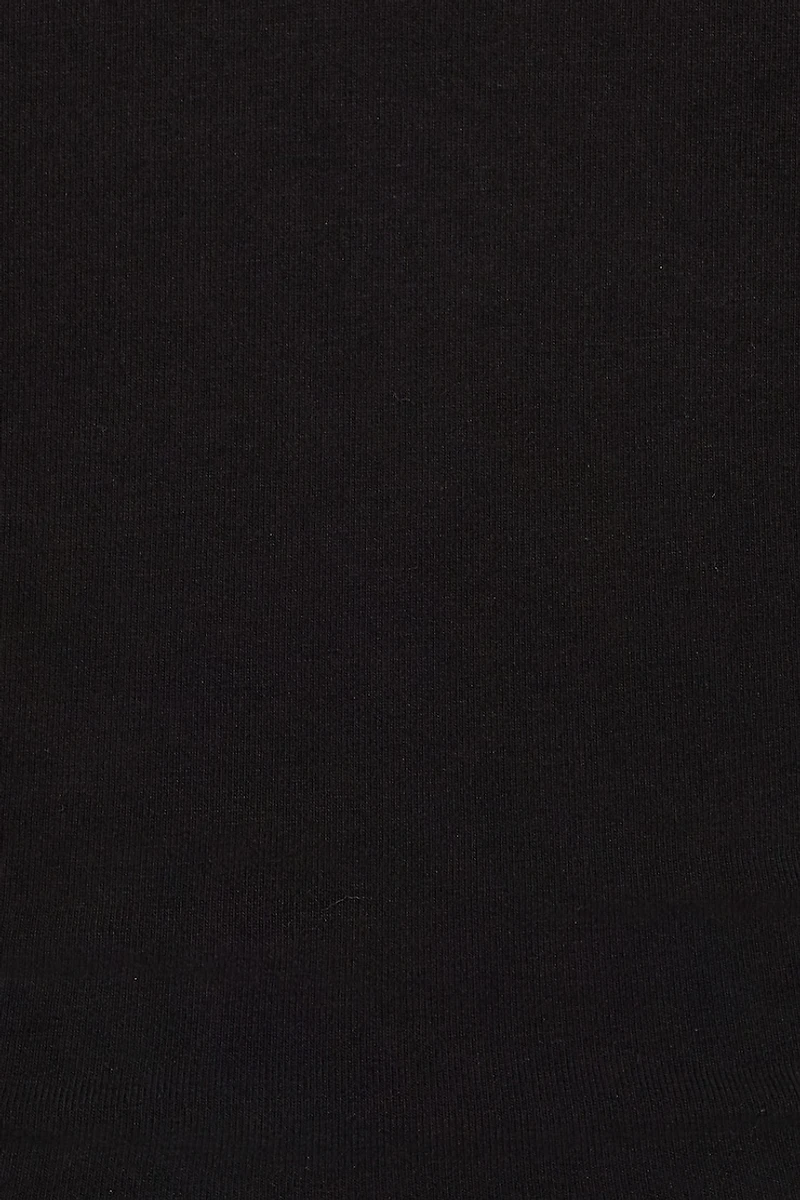 Camisole écourtée à col semi-échancré