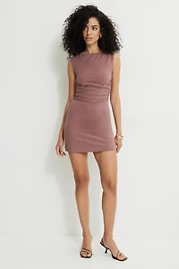 Katia Ruched Jersey Mini Dress