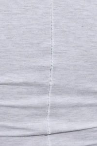 Smooth Scoop Neck Long Sleeve Top