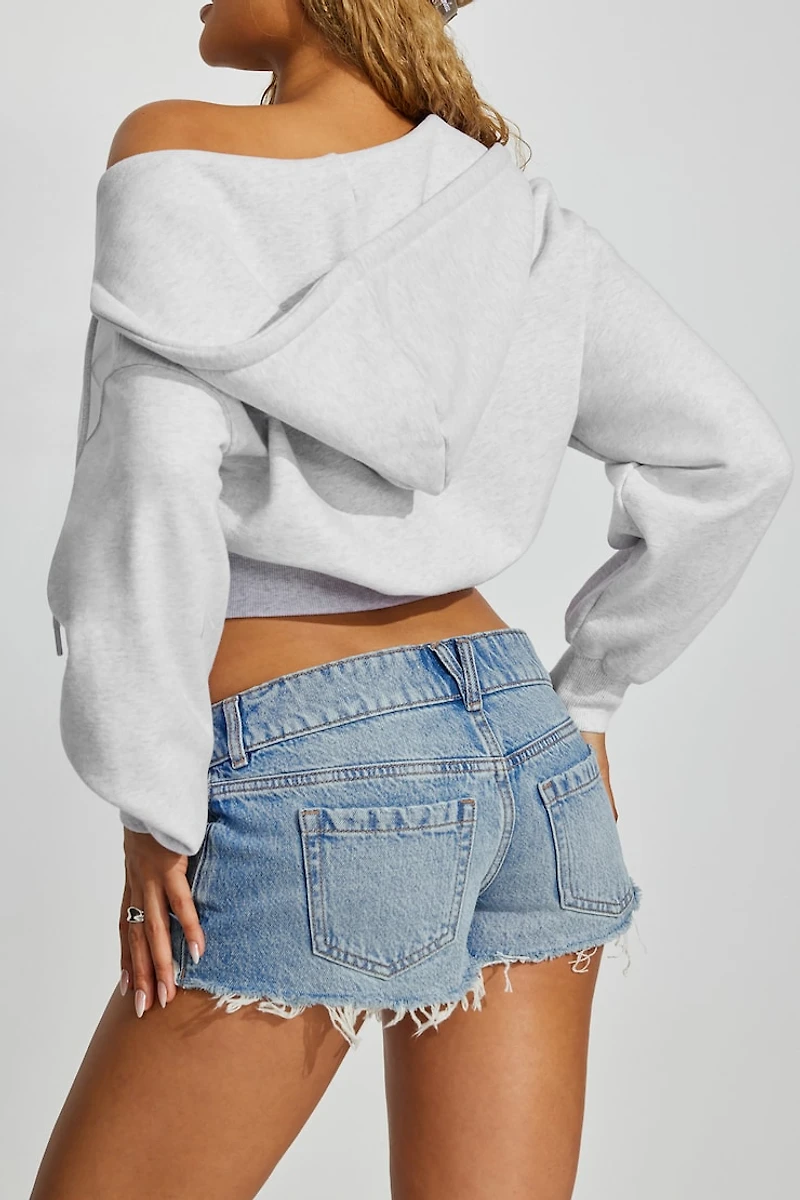 Ultra Low Rise Relaxed Shorts