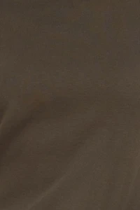 Boxy Cotton Long Sleeve T Shirt