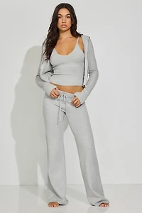 Straight Leg Sweater Pants