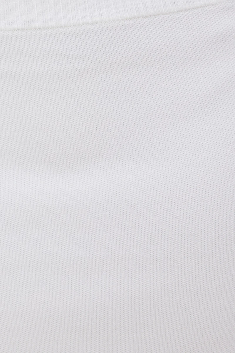 Jupe maxi à bordure dentelée