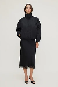 High Neck Wind Anorak