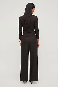 Leo Linen Wide Leg Pants