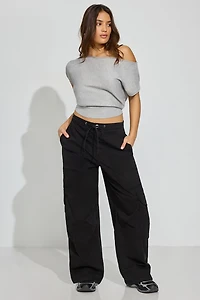 Wide Cargo Pants