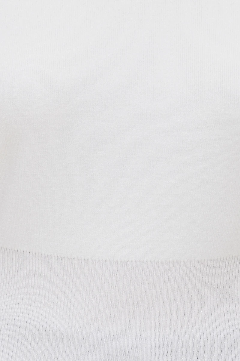 Chandail à col bateau