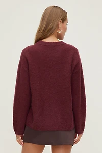 Premium Mohair Wide Sleeve Sweater