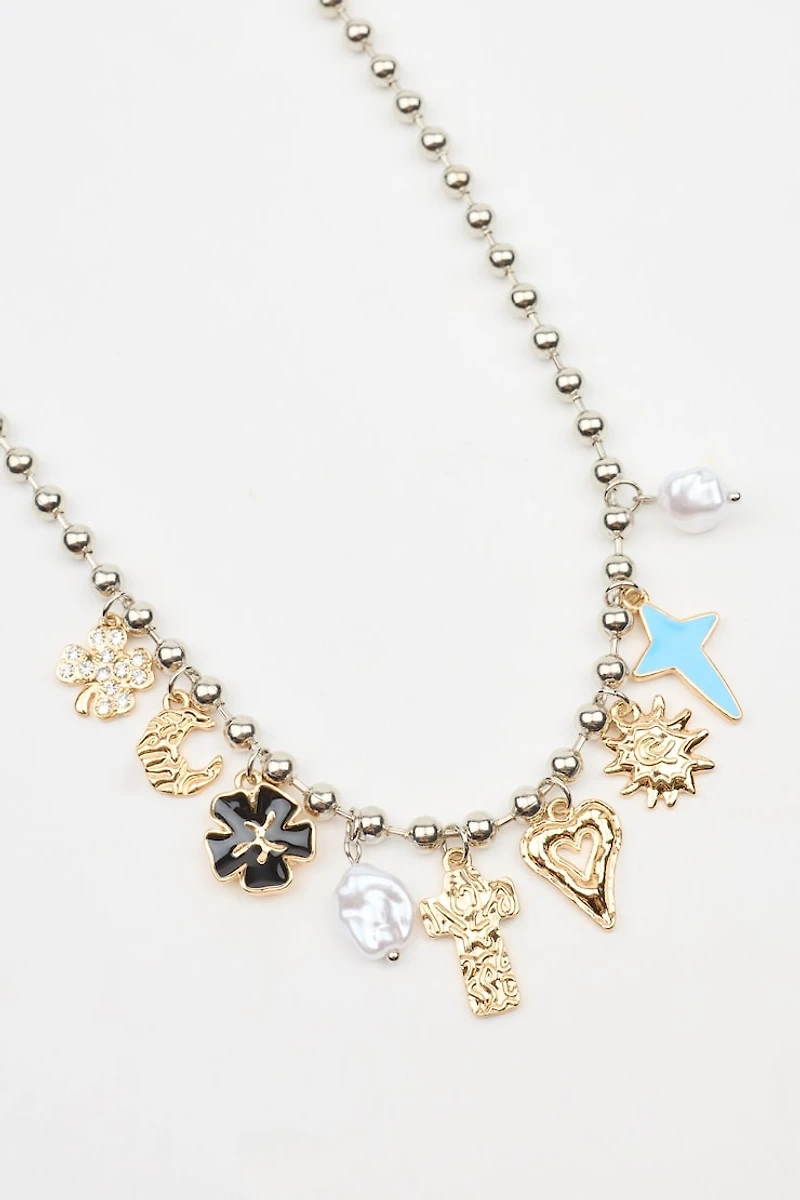 9 Charm Necklace