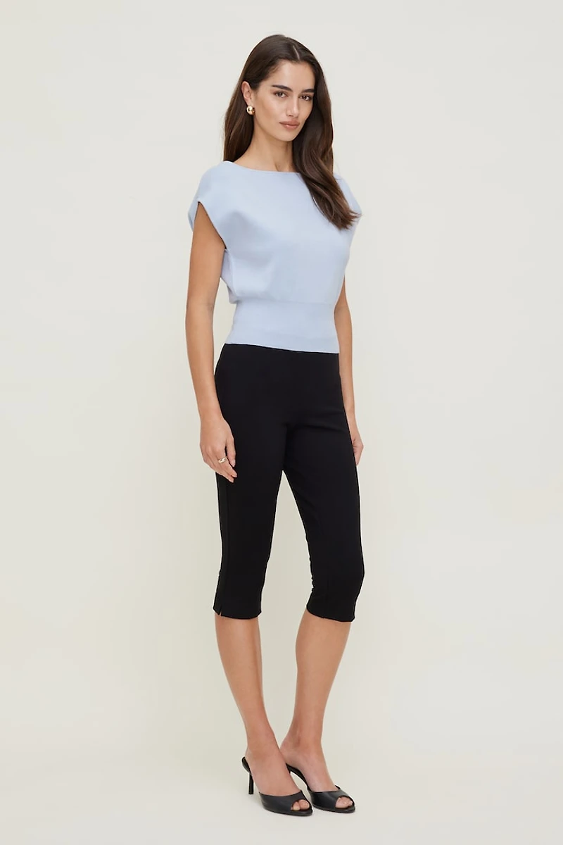 Chandail à col bateau