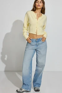 Cardigan éponge écourté Renee