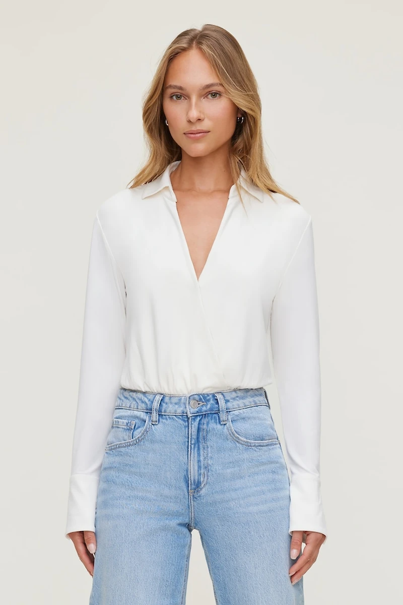 Sculpt Collared Bodysuit