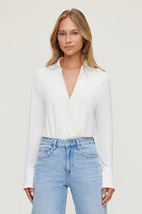 Sculpt Collared Bodysuit