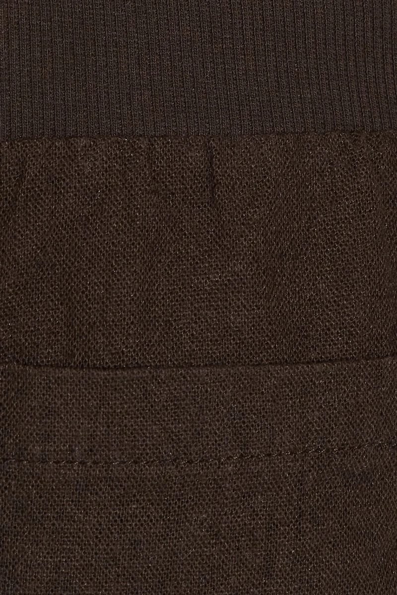 Linen Pull-On Shorts