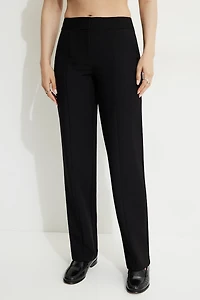 Mid Rise Straight Pants