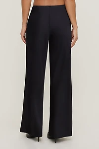 Izzy Wide Leg Satin Pants