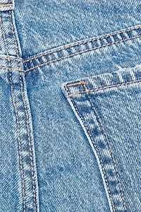 High Rise Cheeky Denim Shorts