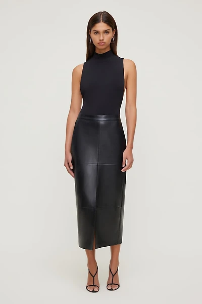 Sculpt Mock Neck Sleeveless Bodysuit