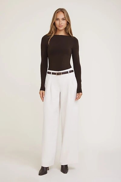 Nola Sculpt Long Sleeve Top