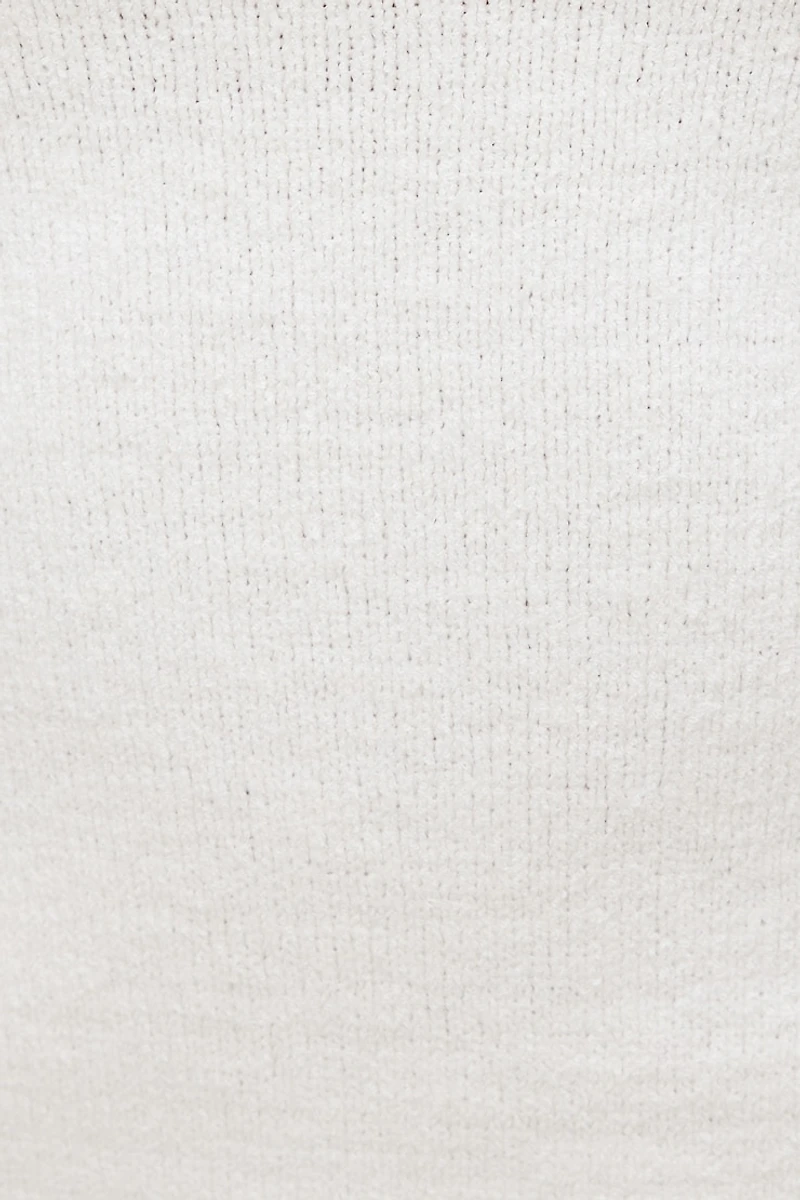 Camisole en tricot à col montant