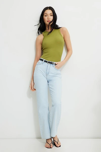 Camisole côtelée Tedi