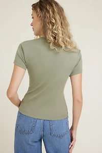 Emy Slim Cotton T Shirt