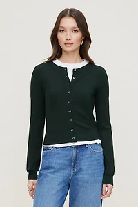 Rebecca Crewneck Cardigan