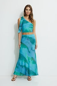 Camisole à épaule unique et boucle