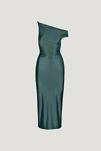 Jayde Stretch Satin Maxi Dress