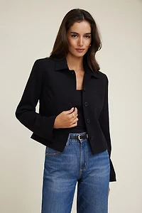 Veston court fluide Charlotte