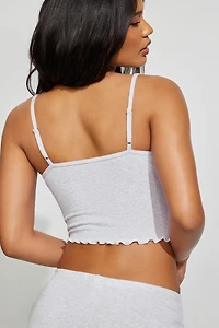 Camisole en pointelle