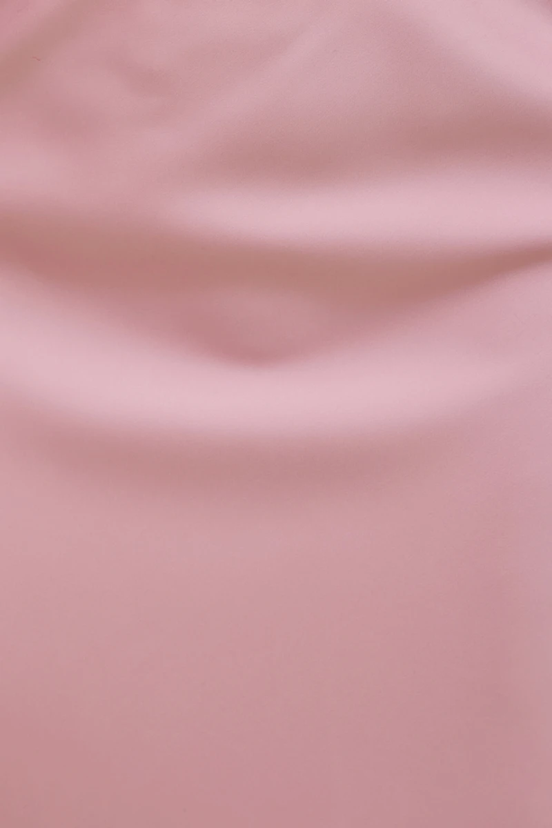 Jupe midi en satin Delila