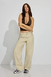 Pantalon ample à taille basse