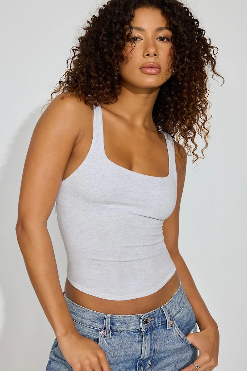 Square Neck Tank Top