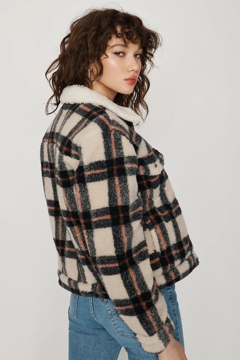 Blouson de camionneur « ex-boyfriend » en sherpa LEVI’S