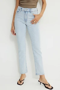 Frenchie High Rise Slim Leg Jeans