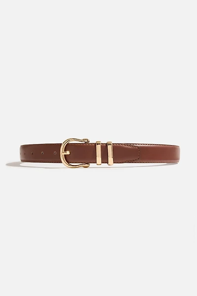 Classic Faux Leather Belt