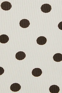 Minicamisole côtelée à col licou