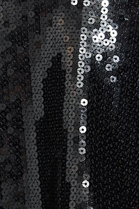 Sequin Apron Halter Top