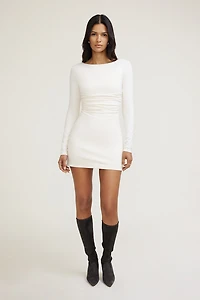 Katia Lined Cotton Spandex Mini Dress