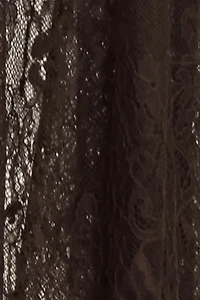 Sheer Lace Maxi Skirt